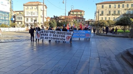 Protesta da CIG con demandas para o sector da automoción