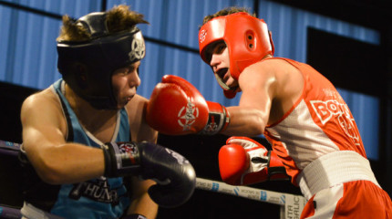 Imaxes da cuarta edición da Copa Galicia de boxeo na Cañota