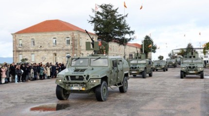 Celebración da patroa de Infantería polos Rexementos da BRILAT