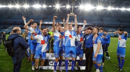 Final da Supercopa Galicia entre Portonovo e Sofán en Balaídos