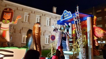 Cabalgata de los Reyes Magos en Marín