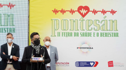 Inauguración da segunda edición de Pontesán