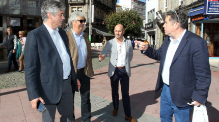 Técnicos de Cascais estudian el modelo urbano de Pontevedra 