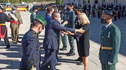 Conmemoración del Día de la patrona de la Guardia Civil (I)