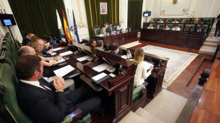 Pleno provincial da Deputación de Pontevedra