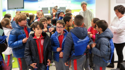 Alumnado de San José visita o Concello de Pontevedra