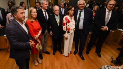 Inauguración da sede do Colexio Oficilal de Veterinarios de Pontevedra e homenaxe a Diego Murillo