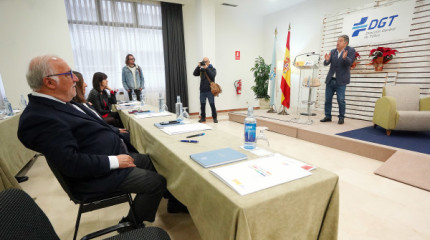 A DGT xunta en Pontevedra a toda a súa cúpula nacional