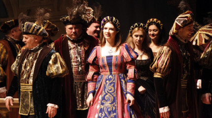 A Ópera Nacional de Moldavia representa 'Rigoletto' 