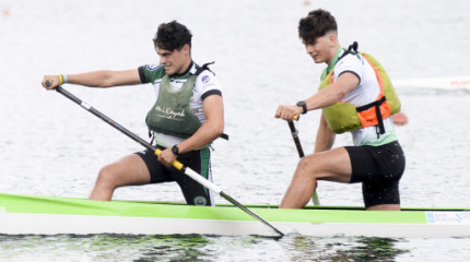 Campeonato autonómico de piragüismo sprint de las categorías juvenil y sénior en Verducido