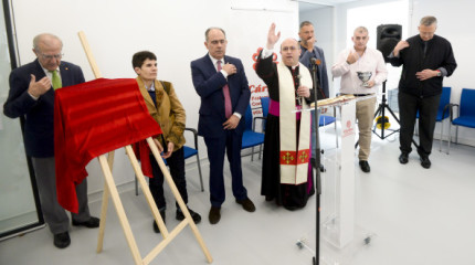 Inauguración del Albergue 'San Javier' de Pontevedra