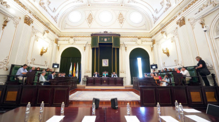 Pleno de la Deputación de Pontevedra