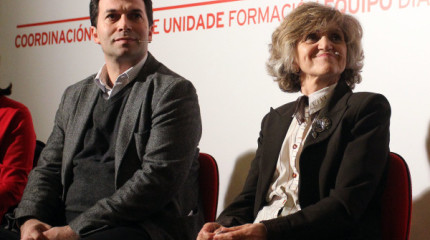 A ministra de Sanidade, María Luisa Carcedo, participou nun acto do PSOE en Pontevedra