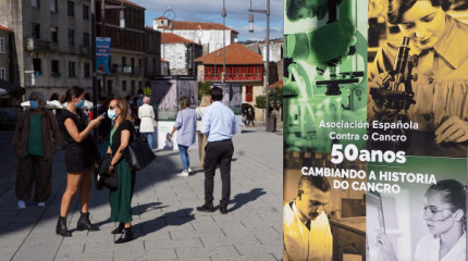 Exposición '50 años cambiando la historia del cáncer'