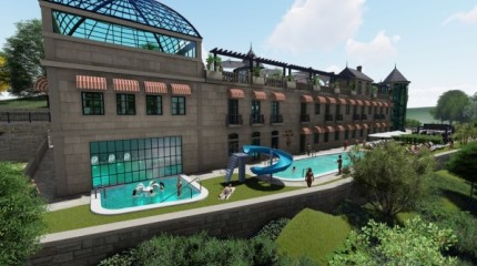 O PP de Ponte Caldelas presenta a idea dun complexo termal con Hotel-Balneario, Centro de Día e Auditorio 