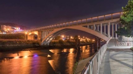 Así será el nuevo puente de A Barca, entre Pontevedra y Poio