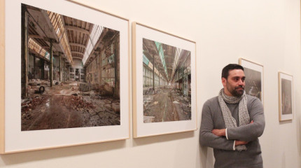 José Chas inaugura no Pazo a mostra "Memoria industrial en Galicia"
