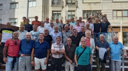 'Xuntanza' de ex jugadores del Pontevedra CF