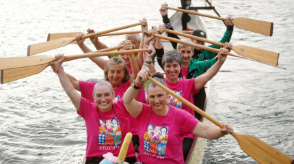 Equipo pontevedrés de Dragon Boat BCS