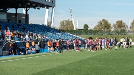 Imaxes do partido entre Real Madrid Castilla e Pontevedra CF no Alfredo Di Stéfano