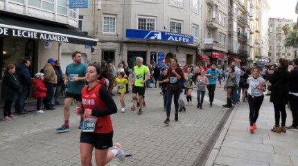 Galería de fotos do percorrido da San Silvestre (II)