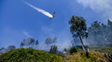 Incendio en Santa María de Xeve