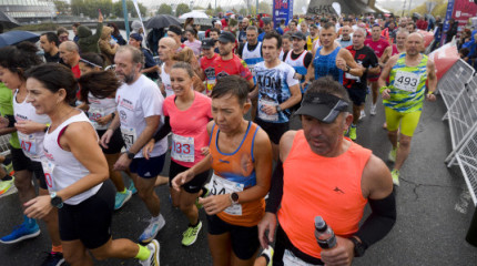 Imaxes da 27 edición do Medio Maratón de Pontevedra