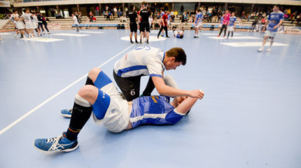 Sector Nacional Juvenil de balonmano celebrado en el Pabellón Municipal de Pontevedra