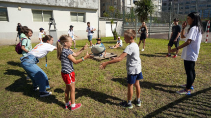 Campamento para niños ucranianos en Pontevedra