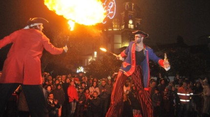 "Noite Pirata" en el martes de carnaval