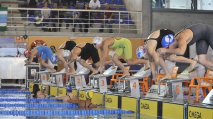 Primeira xornada do Campionato de España Open de Natación en Ponte Muiños