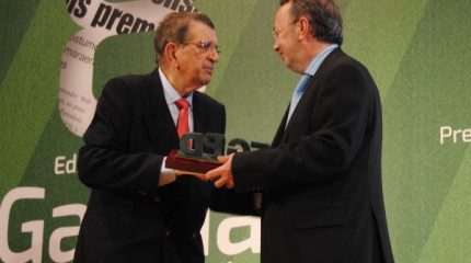 Entrega de los VIII premios Galicia de Xornalismo Deportivo 2012