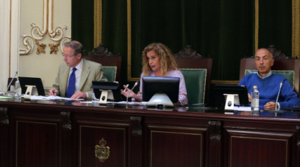 Pleno extraordinario de la Deputación de Pontevedra