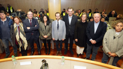 Acto social dos comités de empresa de ENCE 