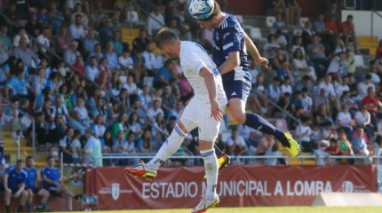 Partido entre Galicia y Bavaria en la Fase Final de la Copa de Regiones UEFA