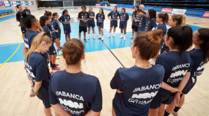 Primer entrenamiento del Marín Futsal 23-24