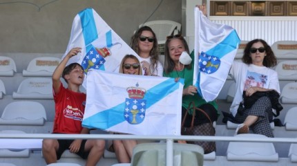 Partido entre Galicia e Bosnia en la Fase Final de la Copa de Regiones UEFA