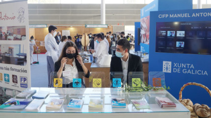 Inauguración de la décima edición de Edugal en el Recinto Ferial de Pontevedra