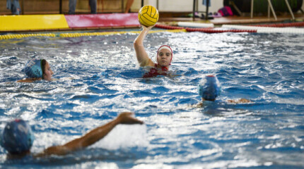 Partido Primera Nacional entre Waterpolo Pontevedra y CW Dos Hermanas