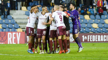 Partido entre Pontevedra CF y CD Tenerife en Pasarón de la segunda ronda de la Copa del Rey