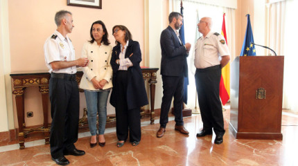 Toma de posesión de los nuevos comisarios de Marín y Vilagarcía