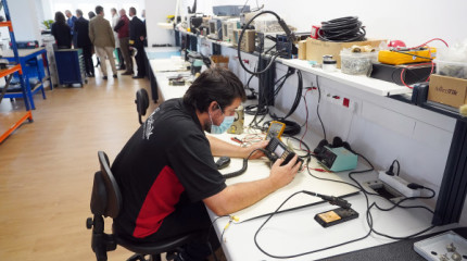 O porto de Marín acolle un novo centro de alta tecnoloxía dirixido ao sector pequeiro