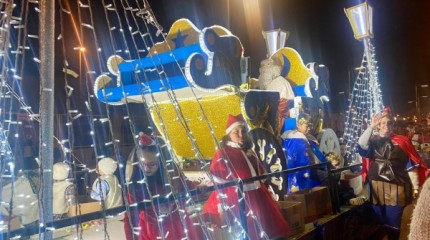 Cabalgata de Reyes en Marín