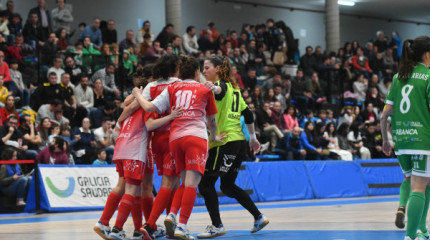 Semifinales de la Copa Galicia de fútbol sala en Marín