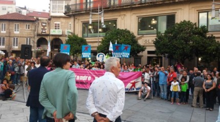 Acto do BNG no Día de Galiza Mártir en Curros Enríquez