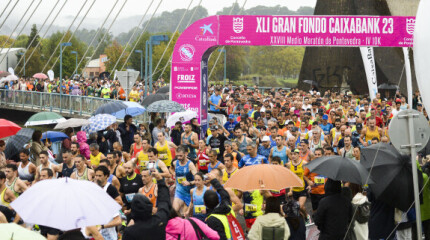 Imaxes da XXVIII edición do Medio Maratón de Pontevedra