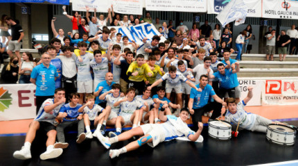 Os cadetes do Cisne gañan o Ademar León e clasifícanse para a Fase Final