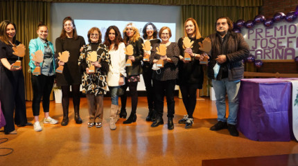 Cerimonia de entrega dos primeiros premios Josefa Fariña