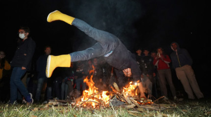 'Noite meiga' de las hogueras de San Xoán 