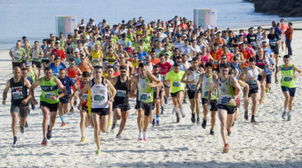 Segunda edición de la Carreira Carmiña celebrada en Marín